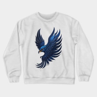 blue bird Crewneck Sweatshirt